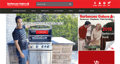 Desktop Screenshot of barbecuesgalore.ca